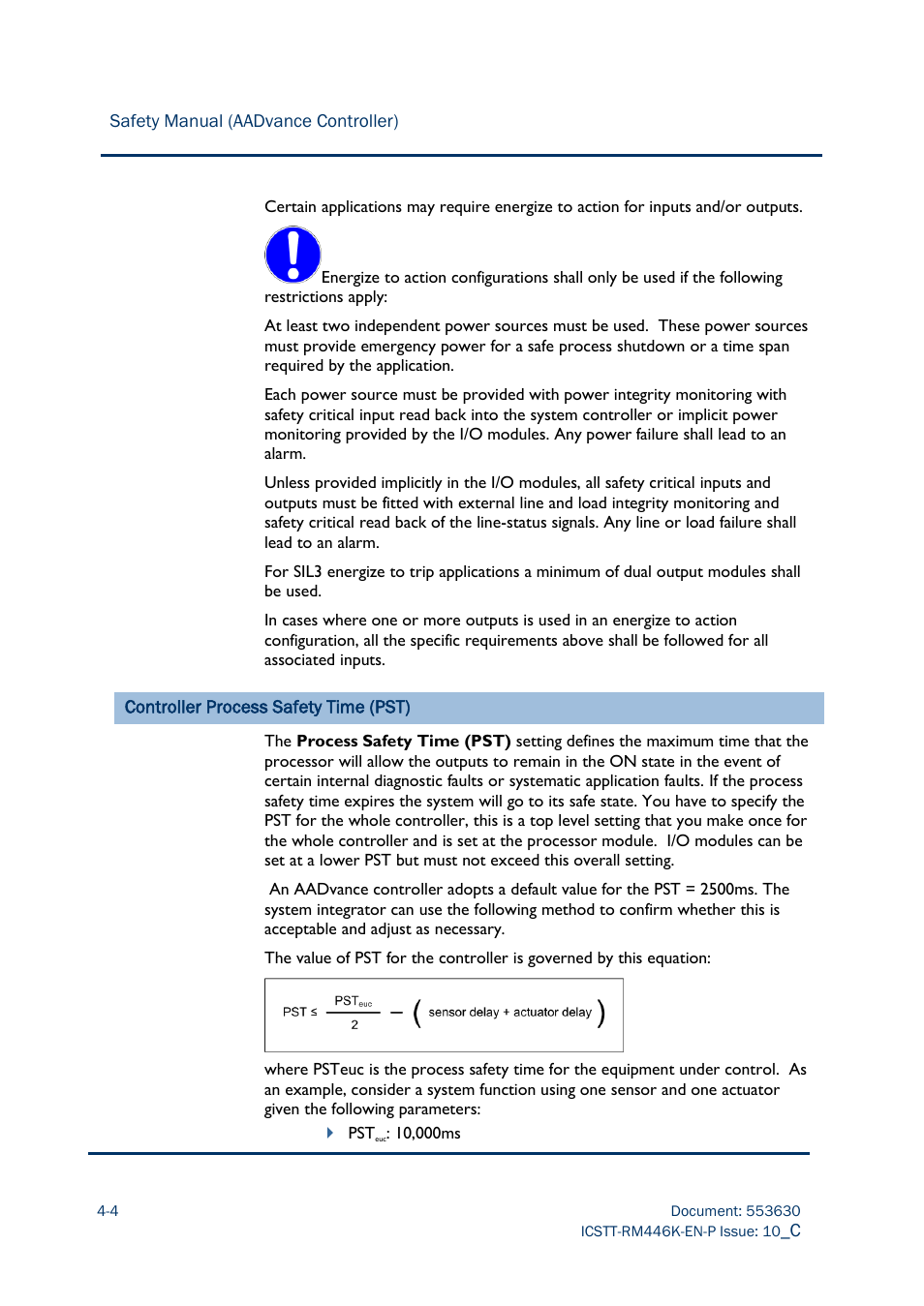 Rockwell Automation AADvance Controller Safety Manual User Manual | Page 60 / 128