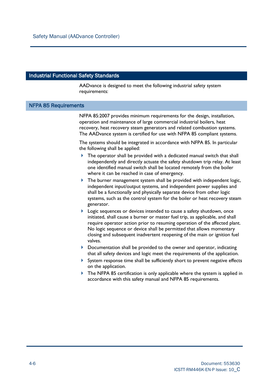 Industrial functional safety standards -6 | Rockwell Automation AADvance Controller Safety Manual User Manual | Page 62 / 128