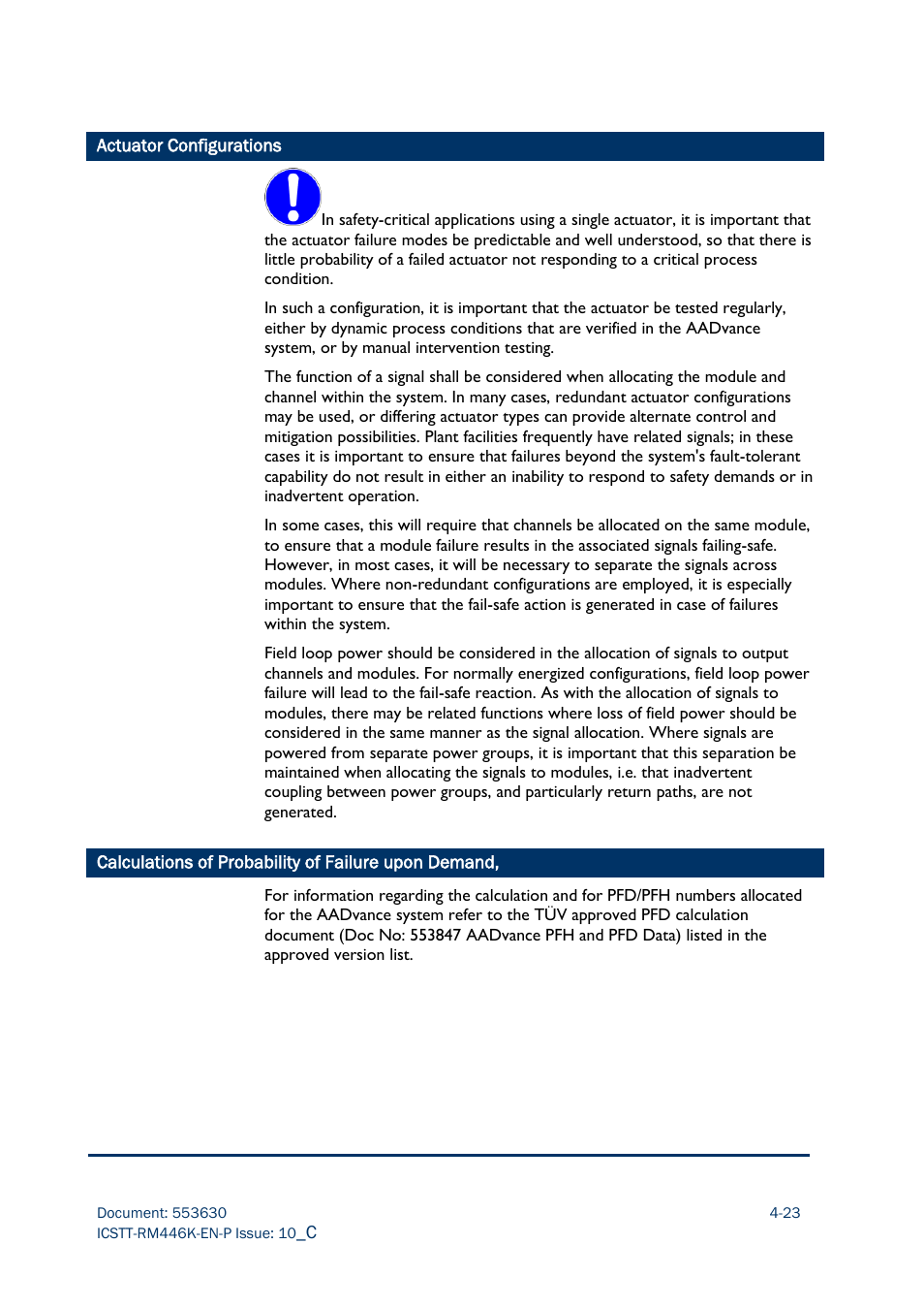 Actuator configurations | Rockwell Automation AADvance Controller Safety Manual User Manual | Page 79 / 128