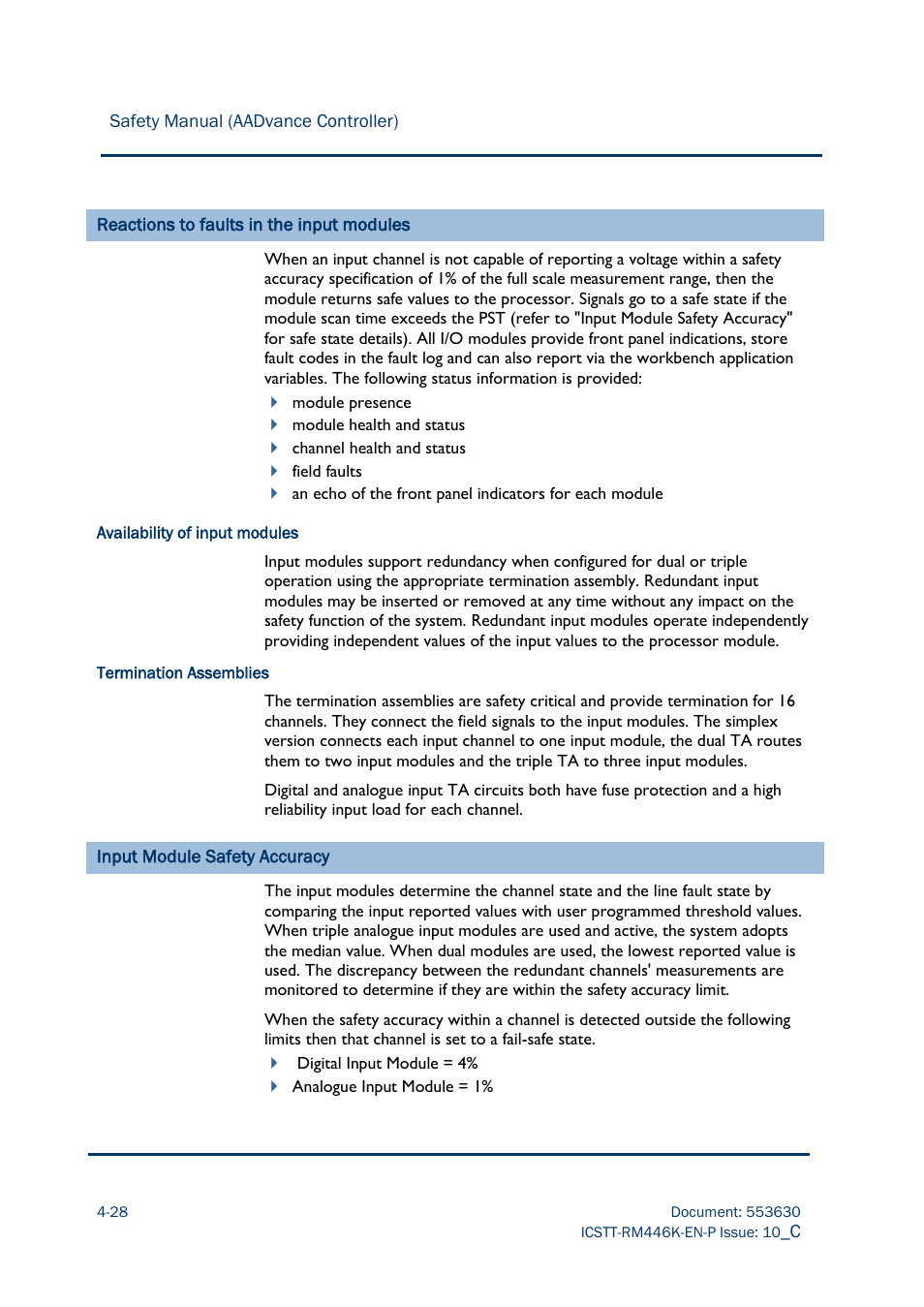 Rockwell Automation AADvance Controller Safety Manual User Manual | Page 84 / 128