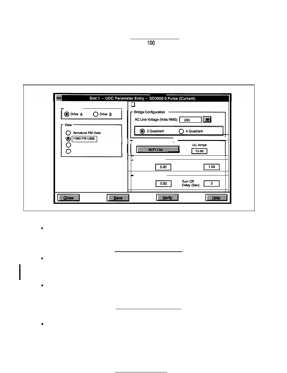 2 field power module data screen | Rockwell Automation SD3000 Drive Configuration, Programming User Manual | Page 14 / 118