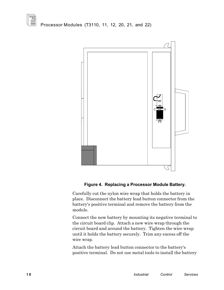 Rockwell Automation T3122 ICS Regent Processor Modules User Manual | Page 10 / 21