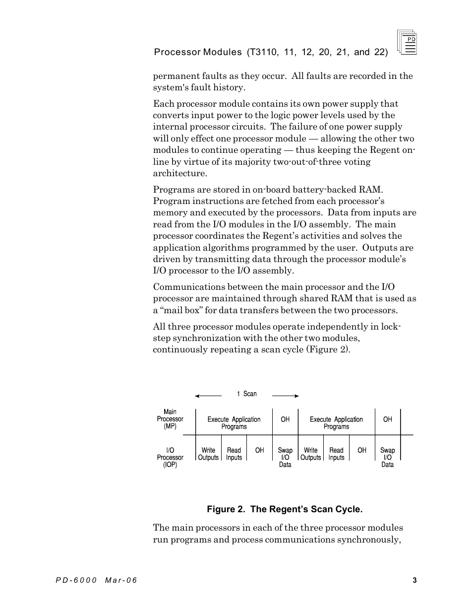 Rockwell Automation T3122 ICS Regent Processor Modules User Manual | Page 3 / 21