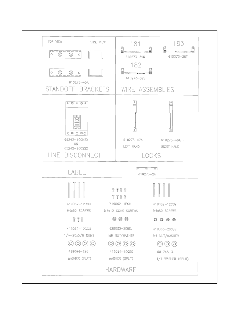 Rockwell Automation Flex/WebPak 3000 DC Drive AC Line Discon Kit 1.5-30 HP-230VAC, 3-60 HP-460VAC User Manual | Page 6 / 10