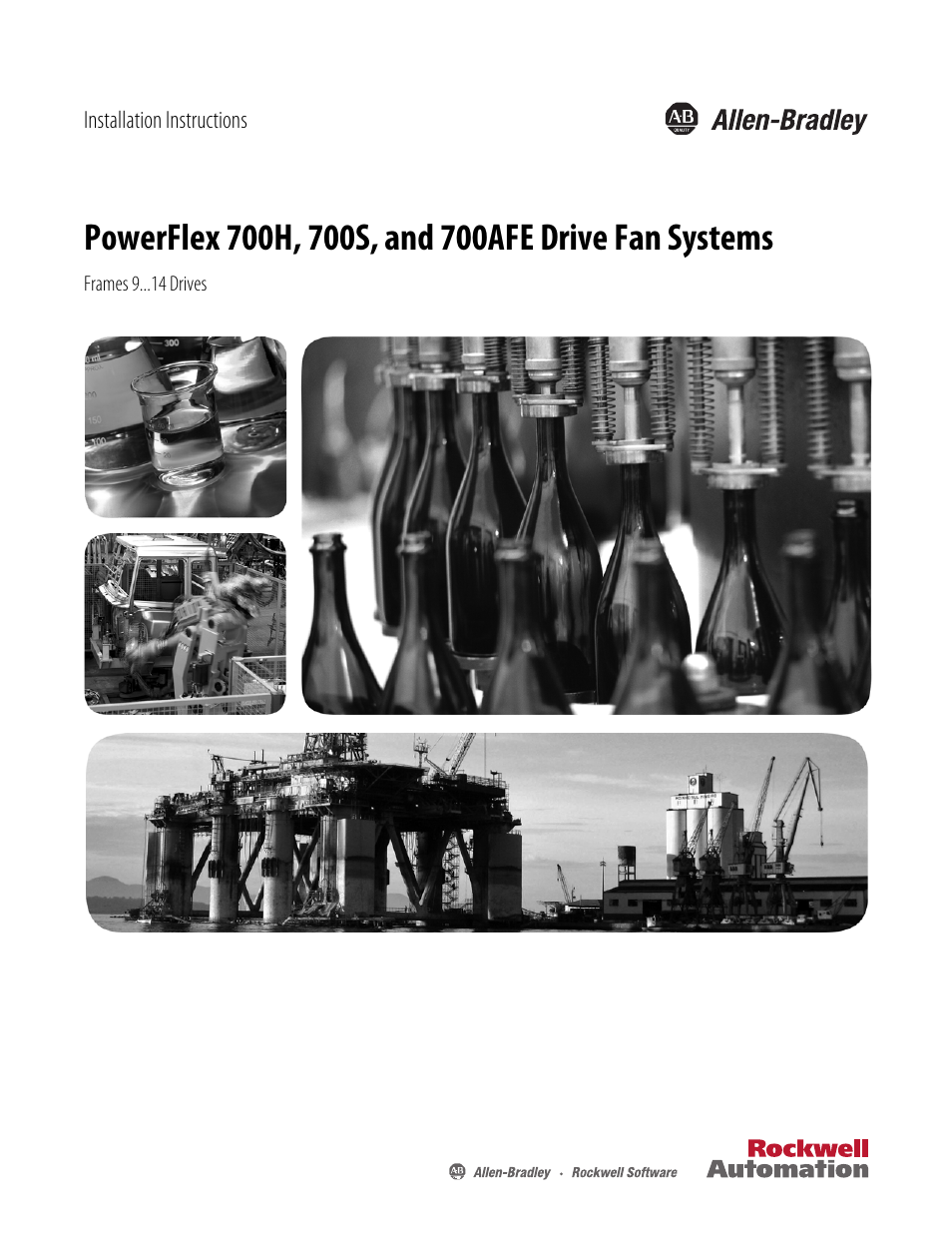 Rockwell Automation 20Y PowerFlex 700H, 700S, and 700AFE Drive Fan Systems, Frames 9...14 User Manual | 296 pages