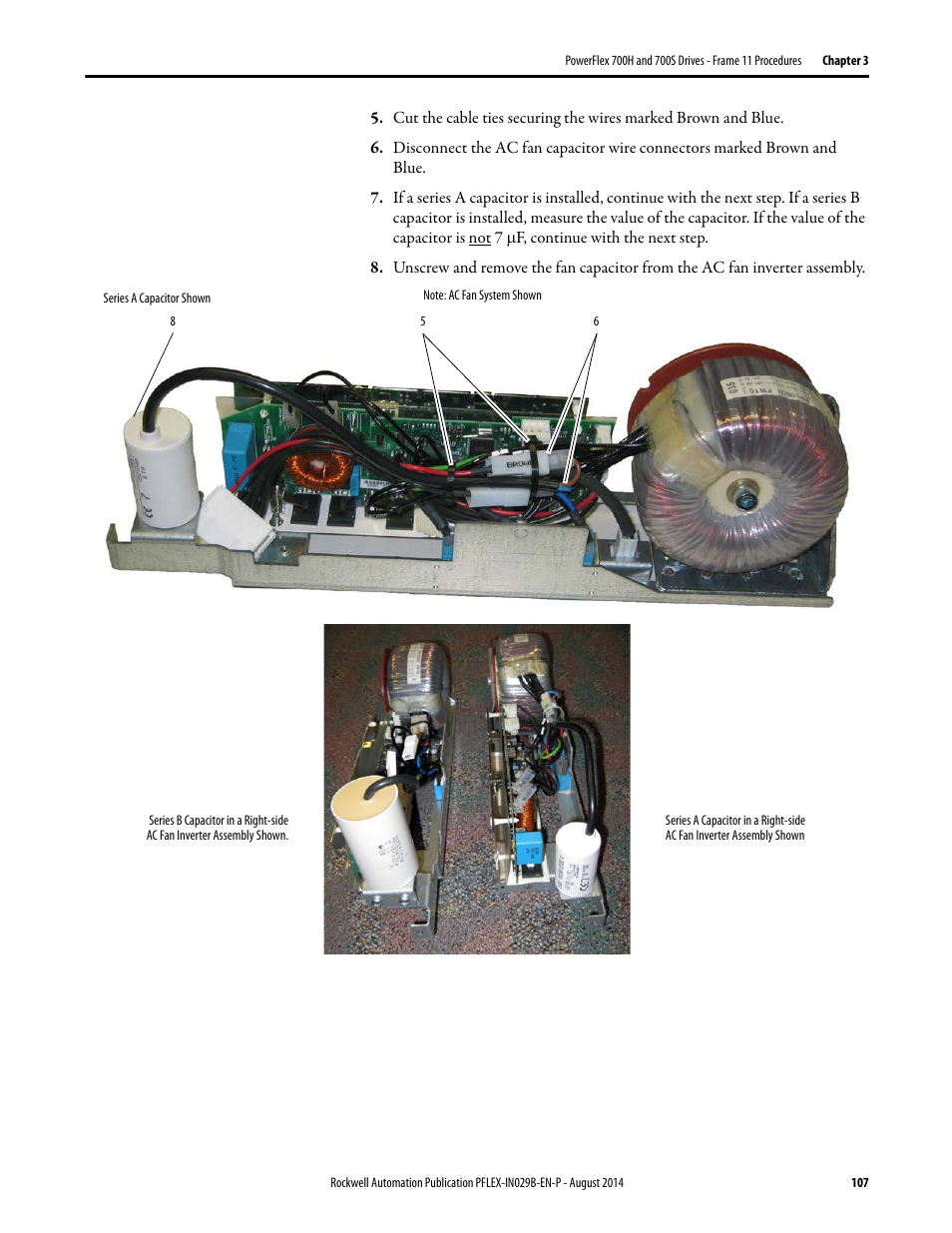 Rockwell Automation 20Y PowerFlex 700H, 700S, and 700AFE Drive Fan Systems, Frames 9...14 User Manual | Page 107 / 296