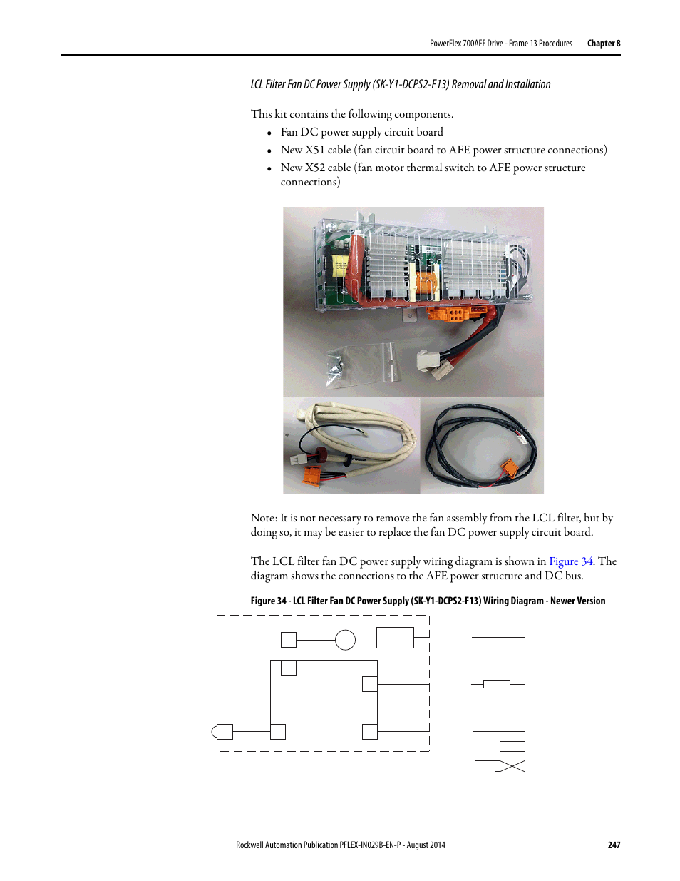 Rockwell Automation 20Y PowerFlex 700H, 700S, and 700AFE Drive Fan Systems, Frames 9...14 User Manual | Page 247 / 296