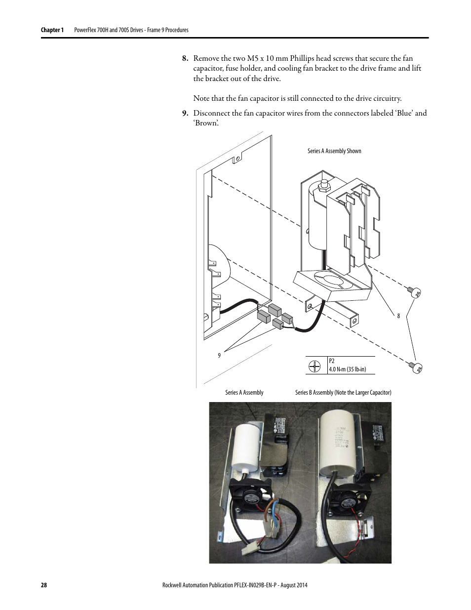 Rockwell Automation 20Y PowerFlex 700H, 700S, and 700AFE Drive Fan Systems, Frames 9...14 User Manual | Page 28 / 296