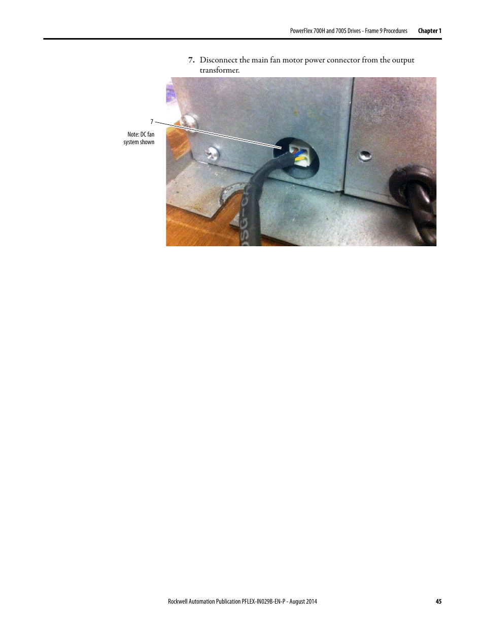 Rockwell Automation 20Y PowerFlex 700H, 700S, and 700AFE Drive Fan Systems, Frames 9...14 User Manual | Page 45 / 296