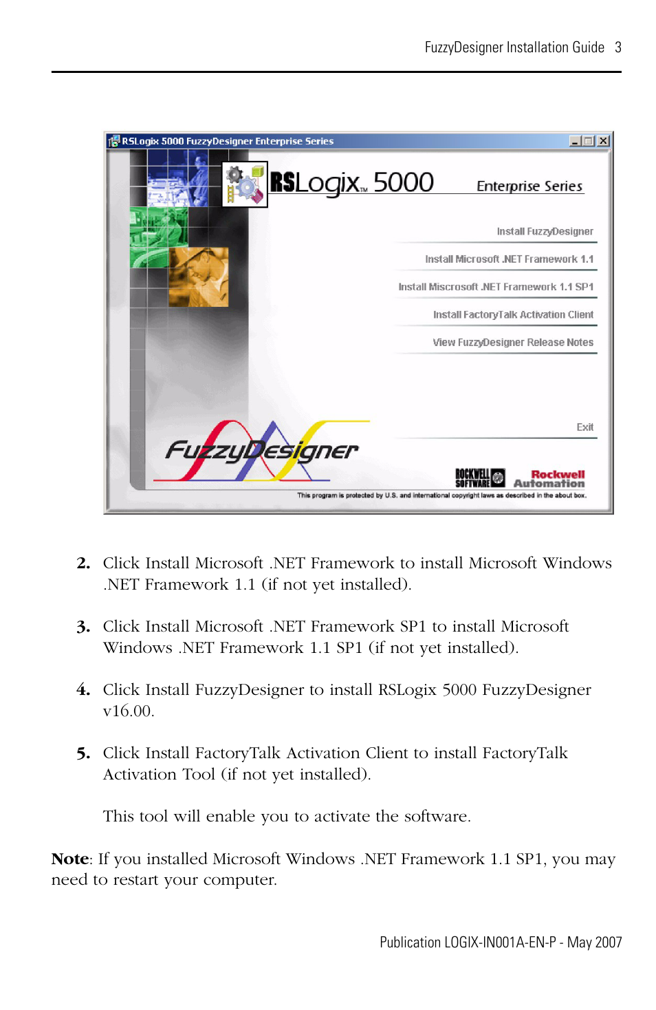 Rockwell Automation RSLogix 5000 FuzzyDesigner User Manual | Page 5 / 8