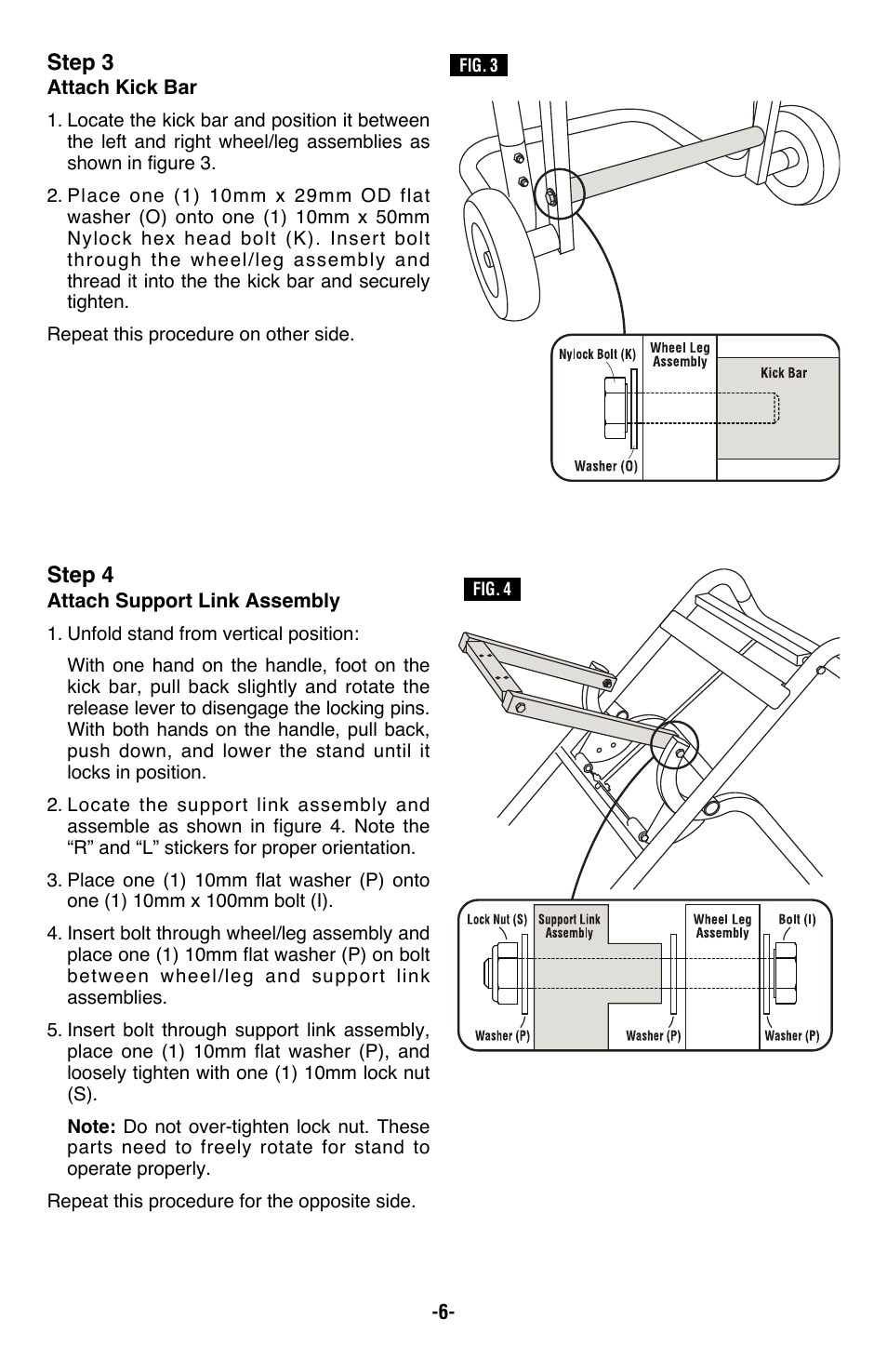 Step 4, Step 3 | Bosch T4B User Manual | Page 6 / 36