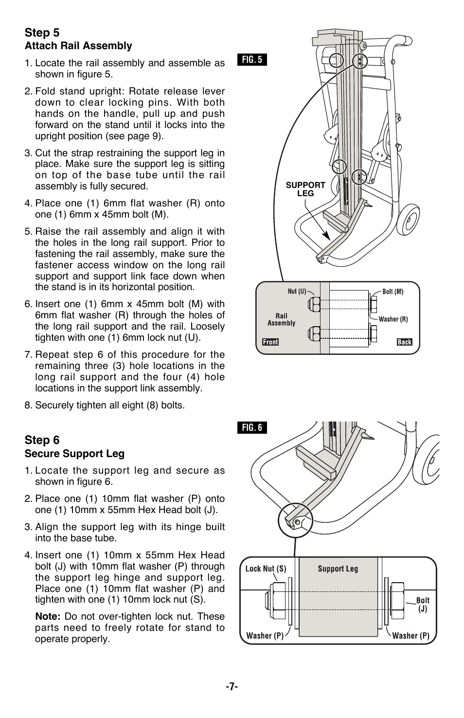 Step 5, Step 6 | Bosch T4B User Manual | Page 7 / 36