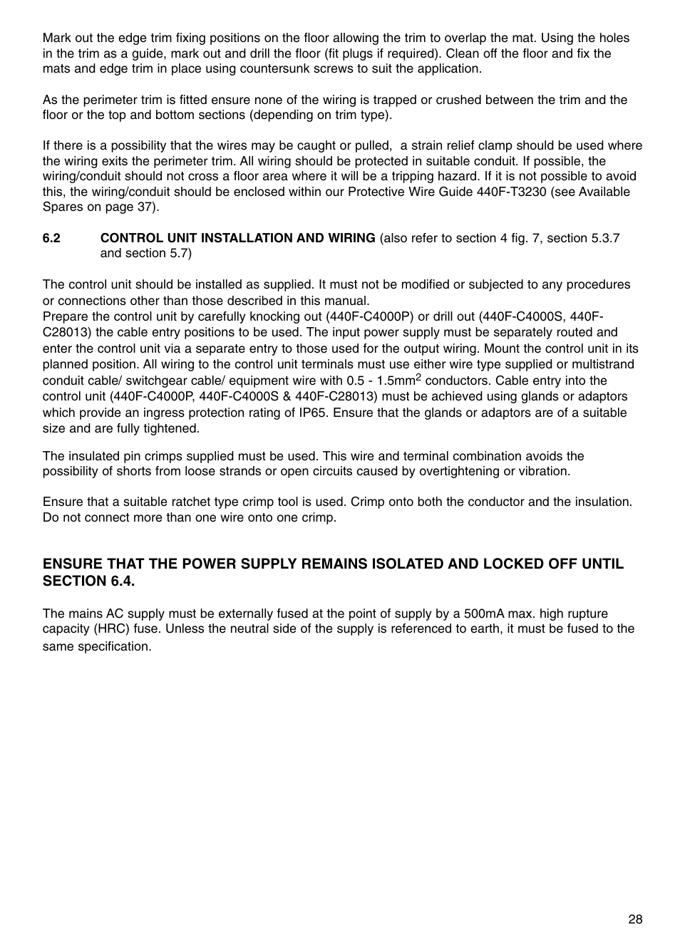 Rockwell Automation 440F MatGuard, 440F-C4000 Mat Controllers User Manual | Page 29 / 44