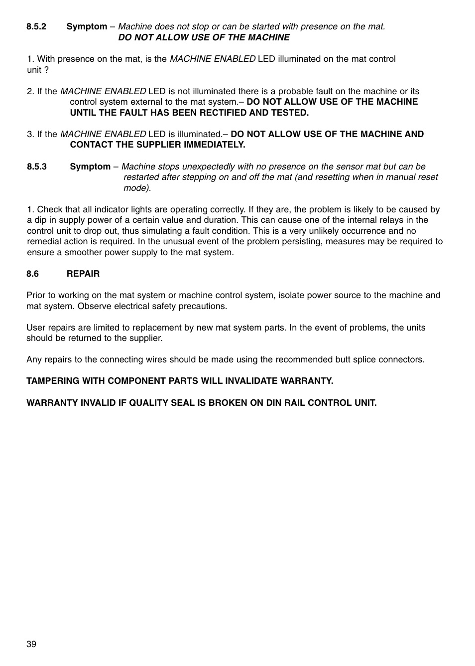 Rockwell Automation 440F MatGuard, 440F-C4000 Mat Controllers User Manual | Page 40 / 44