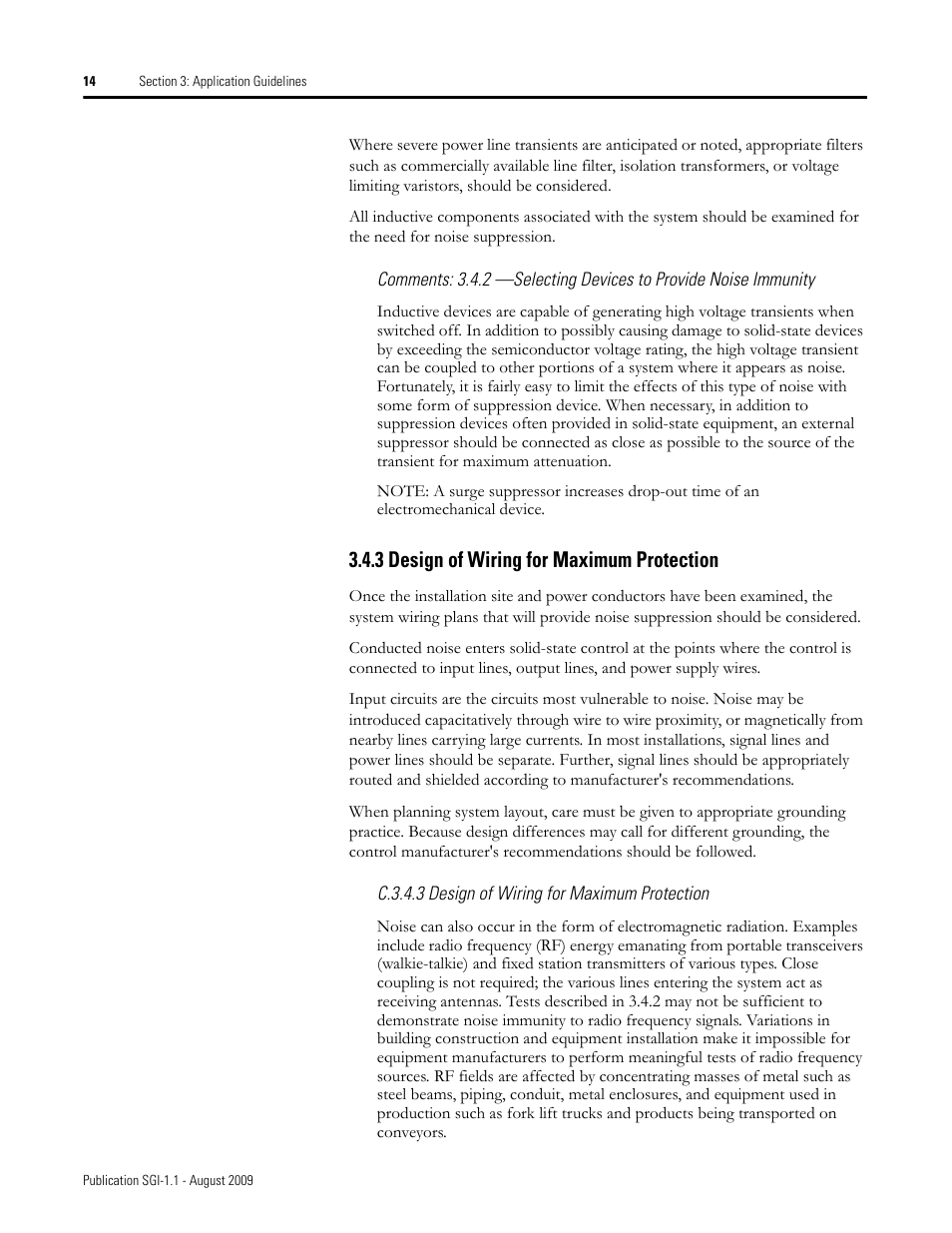 3 design of wiring for maximum protection | Rockwell Automation Safety Guidelines for the Application, Installation, and Maintenance of Solid-State Control User Manual | Page 14 / 28