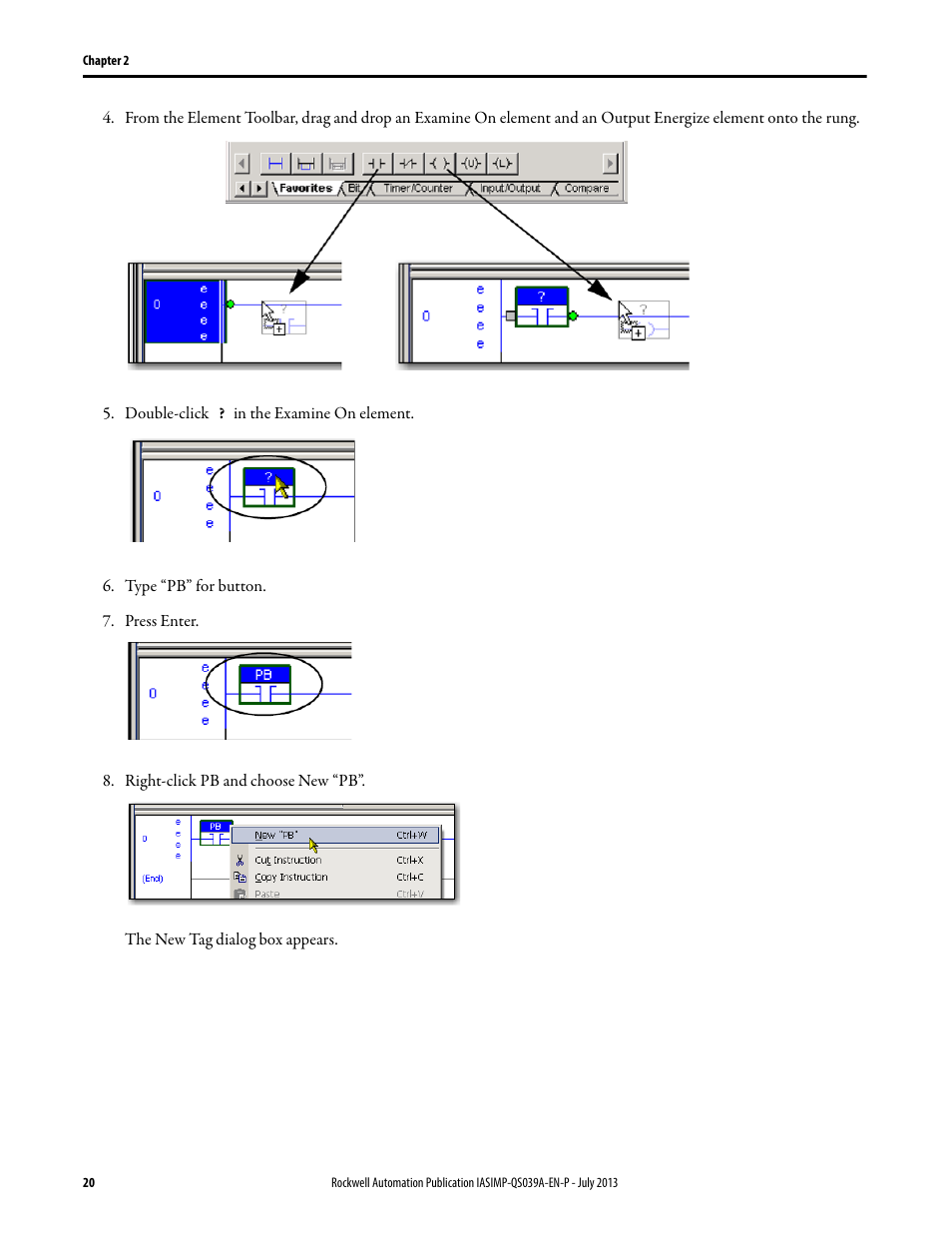 Rockwell Automation Logix5000 Control Systems: Connect ArmorBlock I/O Modules over Ethernet Quick Start User Manual | Page 20 / 30