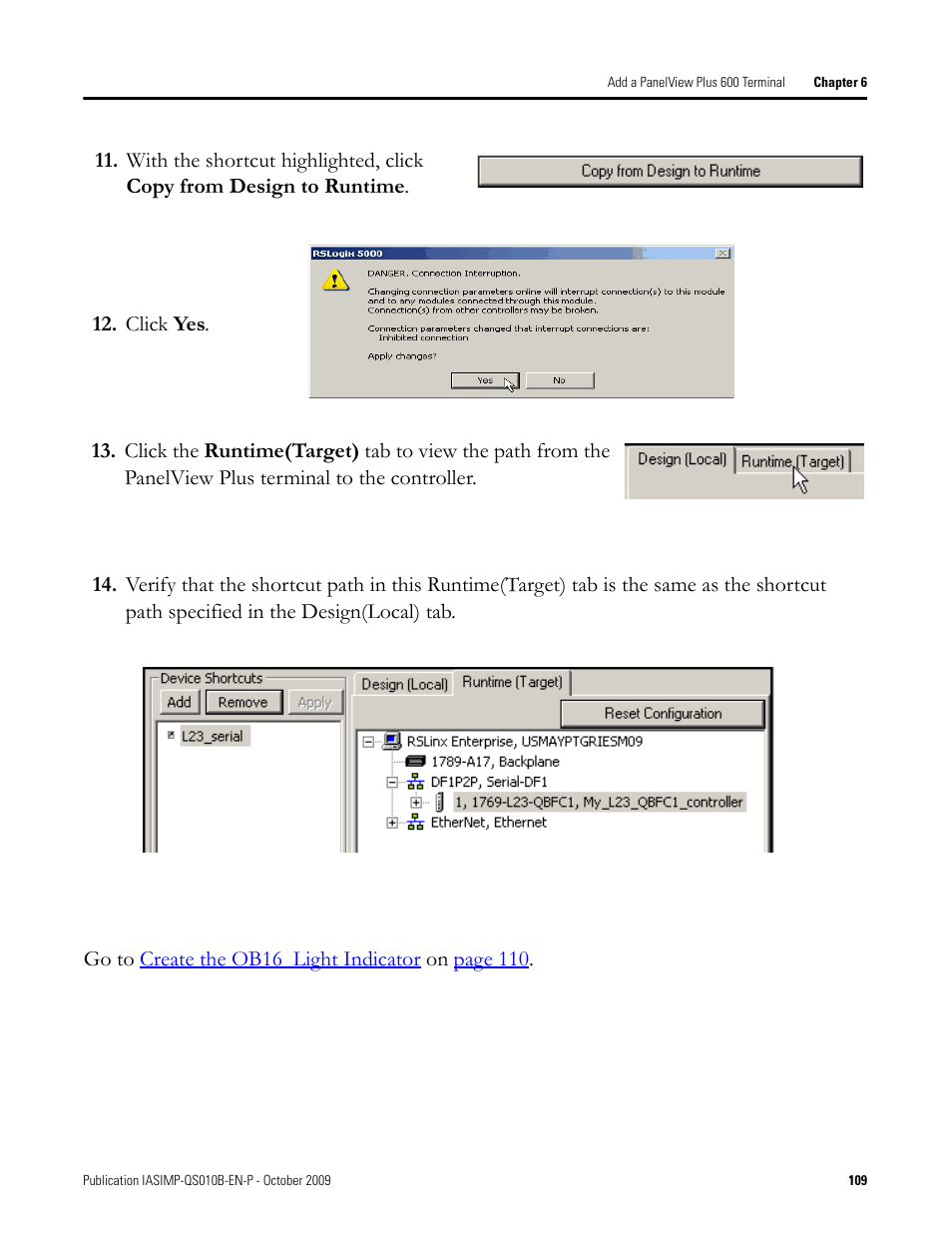 Rockwell Automation 1769-L23E-QB1B_L23E-QBFC1B_L23-QBFC1B CompactLogix Packaged Controllers Quick Start and User Manual User Manual | Page 109 / 249