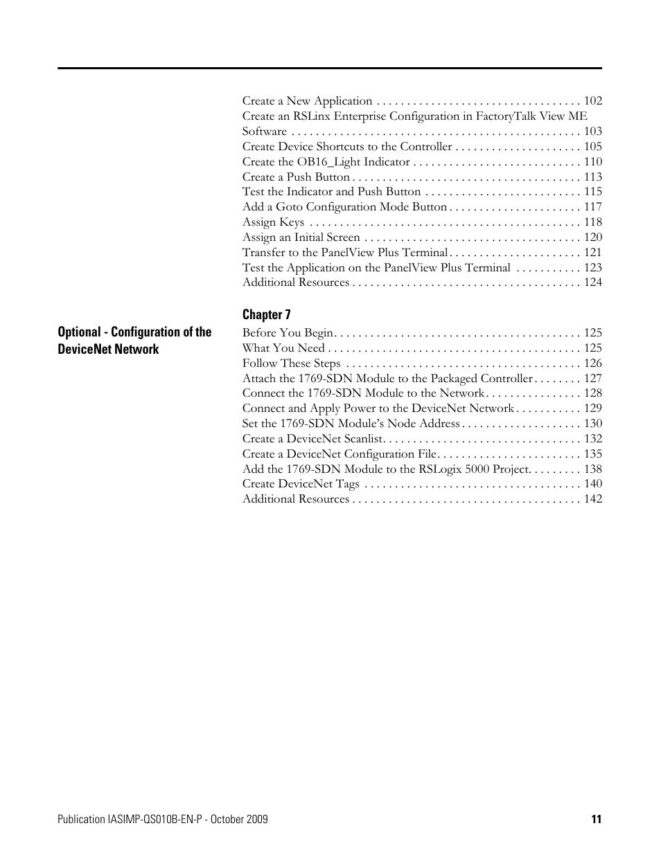 Rockwell Automation 1769-L23E-QB1B_L23E-QBFC1B_L23-QBFC1B CompactLogix Packaged Controllers Quick Start and User Manual User Manual | Page 11 / 249