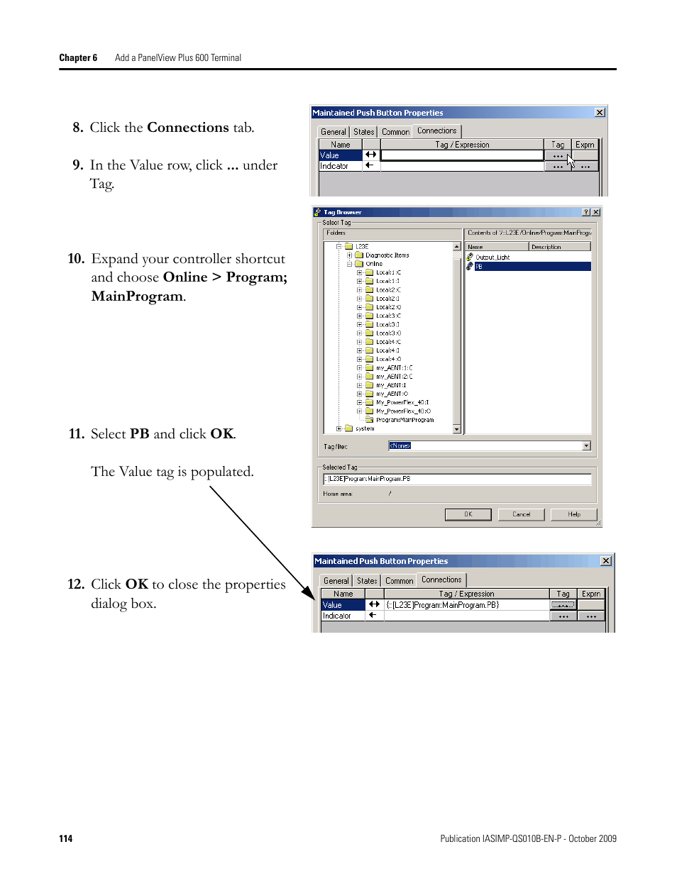 Rockwell Automation 1769-L23E-QB1B_L23E-QBFC1B_L23-QBFC1B CompactLogix Packaged Controllers Quick Start and User Manual User Manual | Page 114 / 249