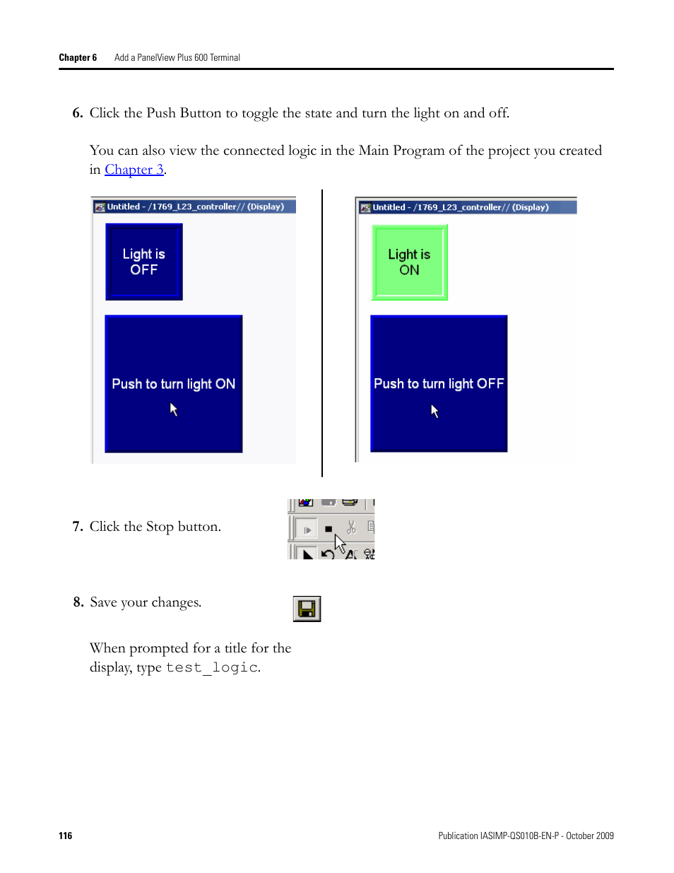 Rockwell Automation 1769-L23E-QB1B_L23E-QBFC1B_L23-QBFC1B CompactLogix Packaged Controllers Quick Start and User Manual User Manual | Page 116 / 249