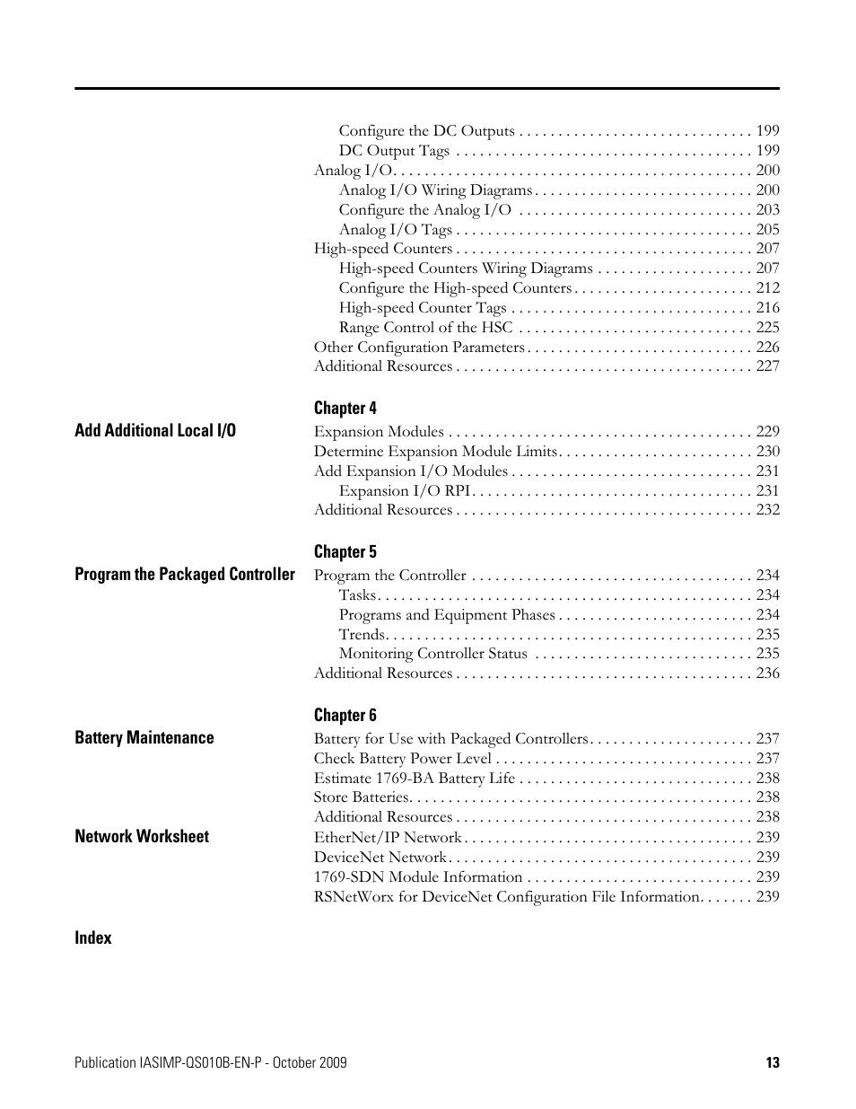 Rockwell Automation 1769-L23E-QB1B_L23E-QBFC1B_L23-QBFC1B CompactLogix Packaged Controllers Quick Start and User Manual User Manual | Page 13 / 249
