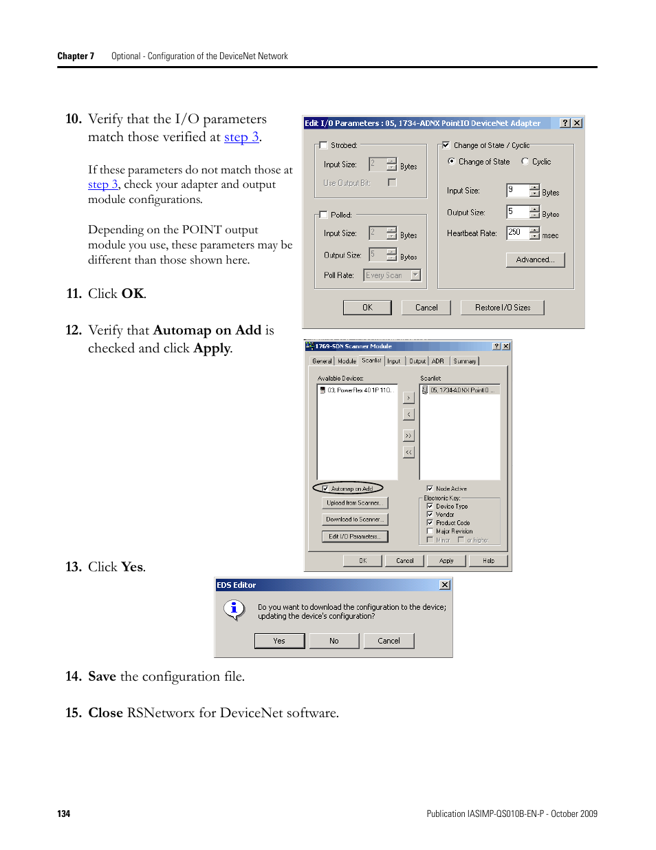 Rockwell Automation 1769-L23E-QB1B_L23E-QBFC1B_L23-QBFC1B CompactLogix Packaged Controllers Quick Start and User Manual User Manual | Page 134 / 249