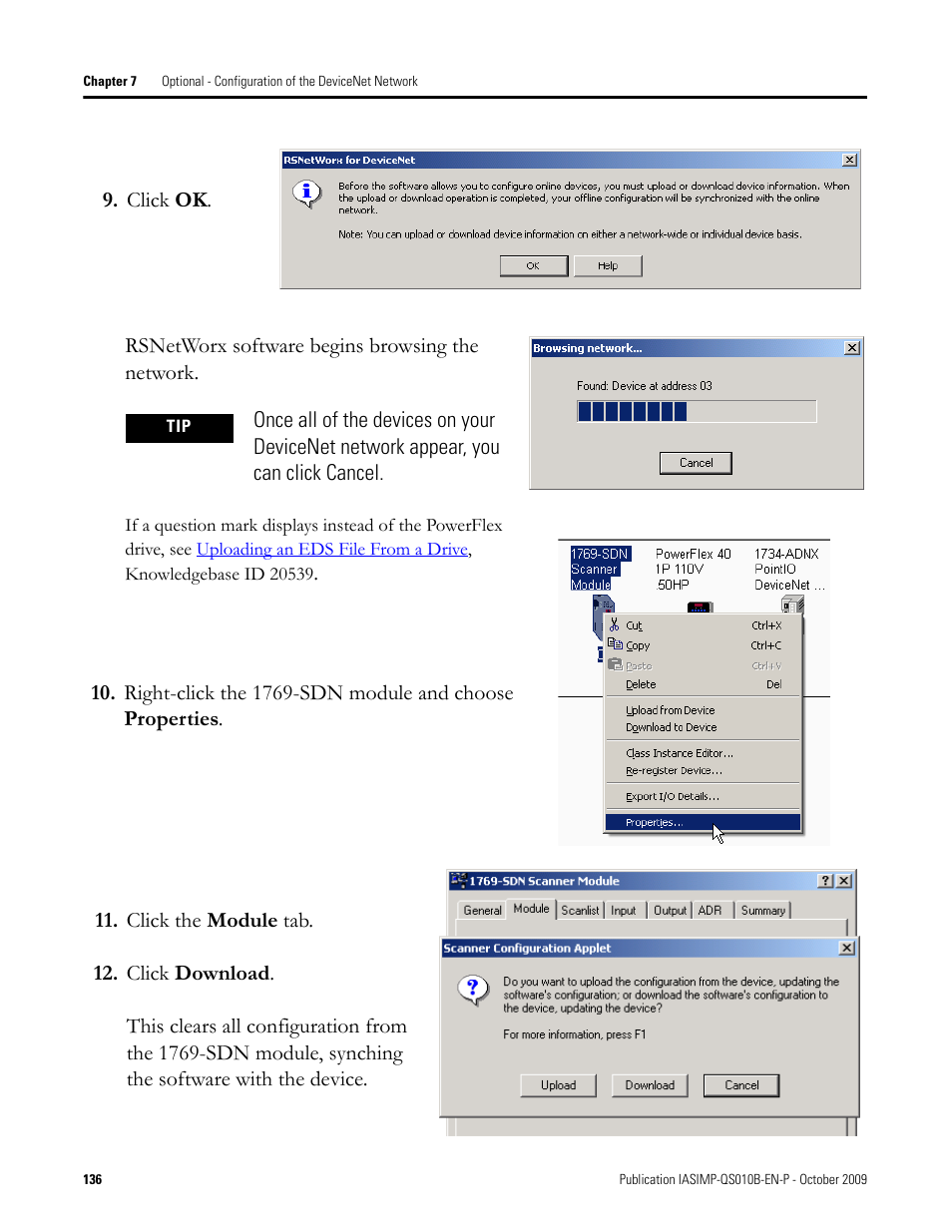 Rockwell Automation 1769-L23E-QB1B_L23E-QBFC1B_L23-QBFC1B CompactLogix Packaged Controllers Quick Start and User Manual User Manual | Page 136 / 249