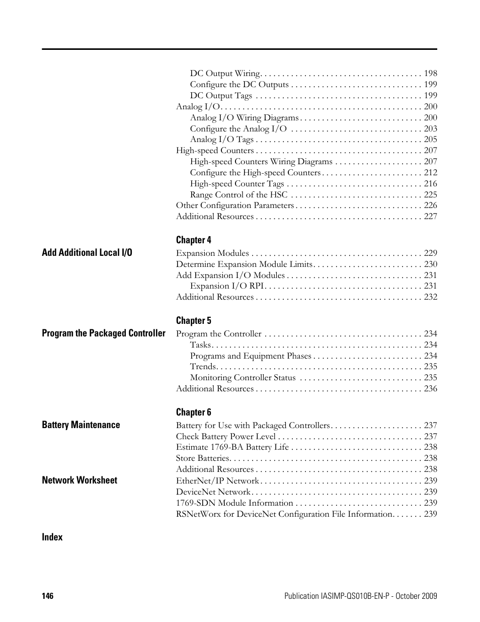 Rockwell Automation 1769-L23E-QB1B_L23E-QBFC1B_L23-QBFC1B CompactLogix Packaged Controllers Quick Start and User Manual User Manual | Page 146 / 249