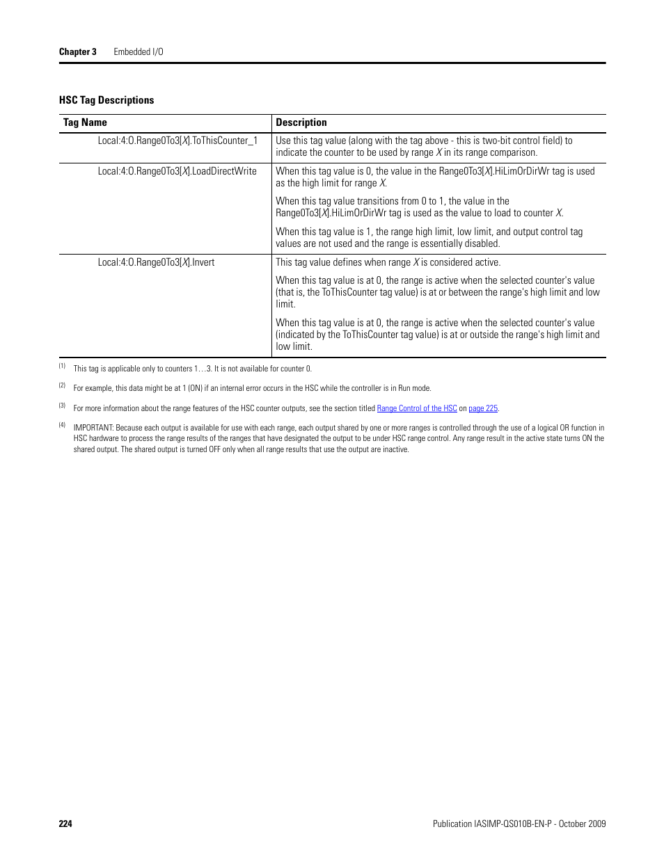 Rockwell Automation 1769-L23E-QB1B_L23E-QBFC1B_L23-QBFC1B CompactLogix Packaged Controllers Quick Start and User Manual User Manual | Page 224 / 249