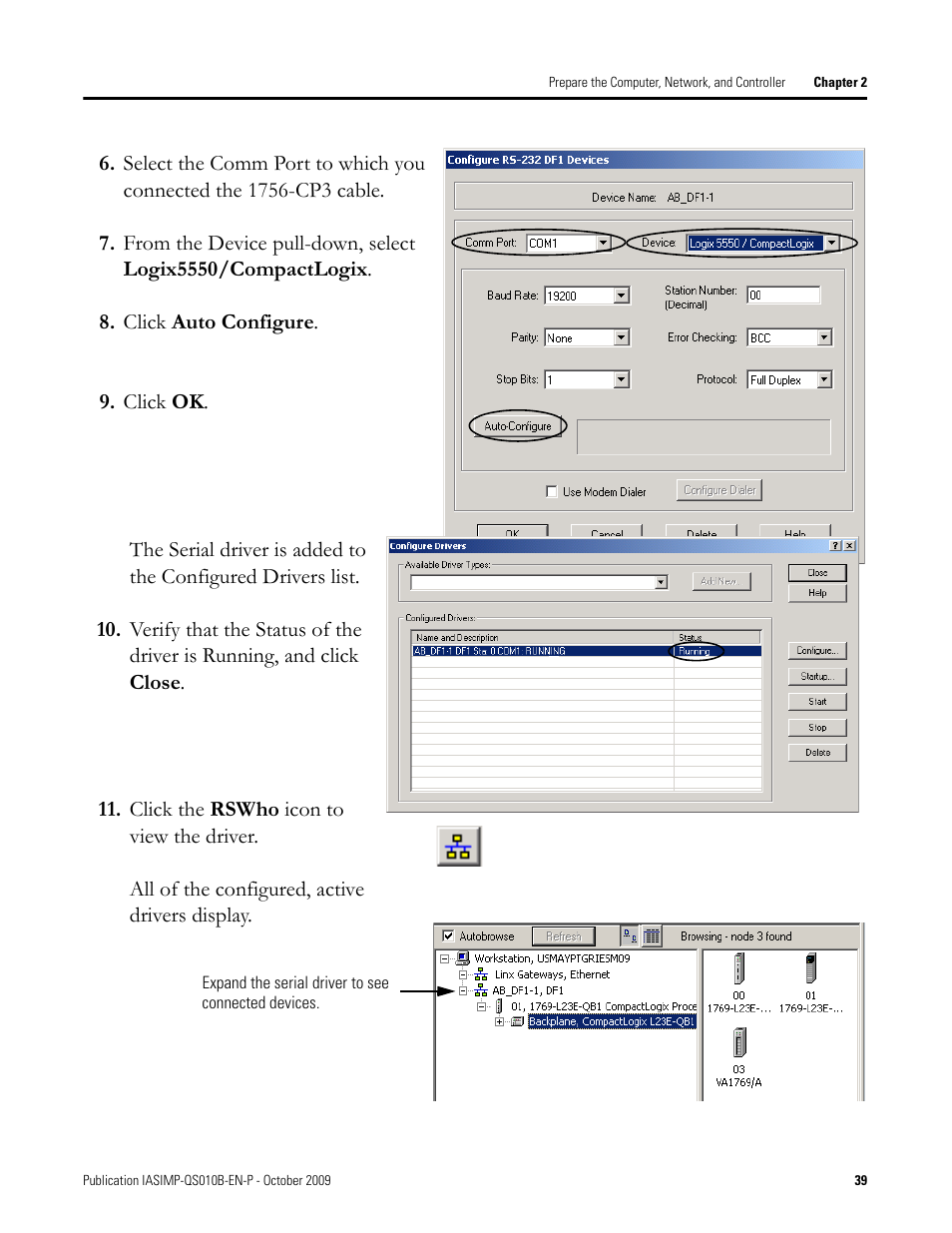 Rockwell Automation 1769-L23E-QB1B_L23E-QBFC1B_L23-QBFC1B CompactLogix Packaged Controllers Quick Start and User Manual User Manual | Page 39 / 249