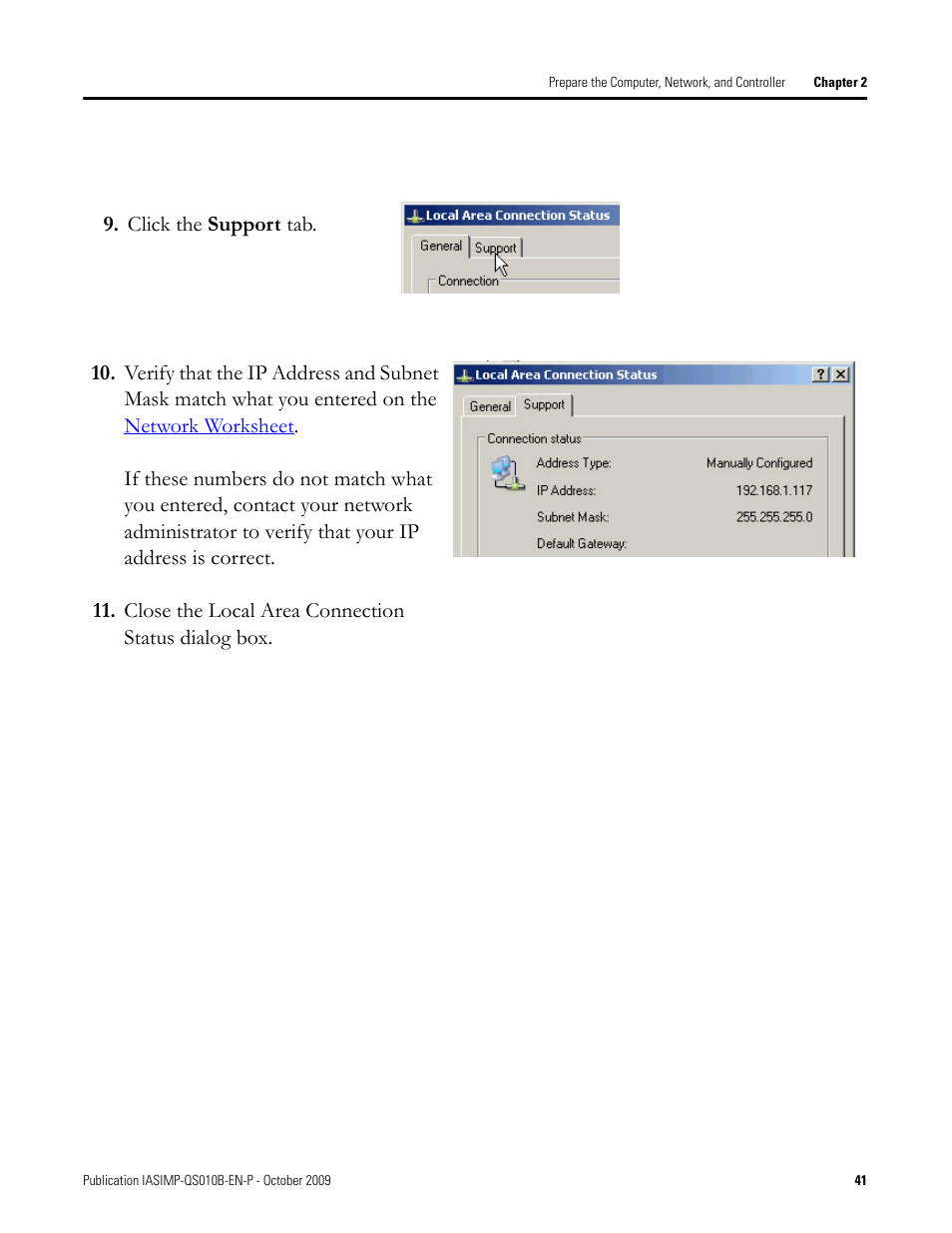 Rockwell Automation 1769-L23E-QB1B_L23E-QBFC1B_L23-QBFC1B CompactLogix Packaged Controllers Quick Start and User Manual User Manual | Page 41 / 249