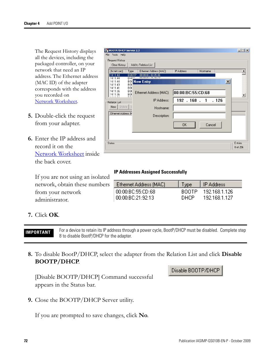 Rockwell Automation 1769-L23E-QB1B_L23E-QBFC1B_L23-QBFC1B CompactLogix Packaged Controllers Quick Start and User Manual User Manual | Page 72 / 249