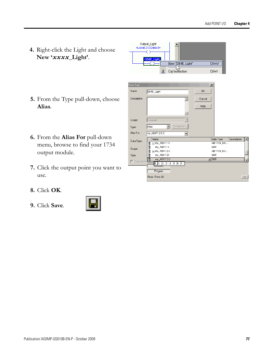 Rockwell Automation 1769-L23E-QB1B_L23E-QBFC1B_L23-QBFC1B CompactLogix Packaged Controllers Quick Start and User Manual User Manual | Page 77 / 249