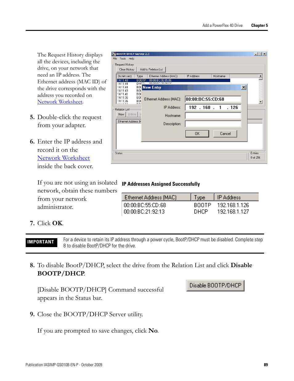 Rockwell Automation 1769-L23E-QB1B_L23E-QBFC1B_L23-QBFC1B CompactLogix Packaged Controllers Quick Start and User Manual User Manual | Page 89 / 249