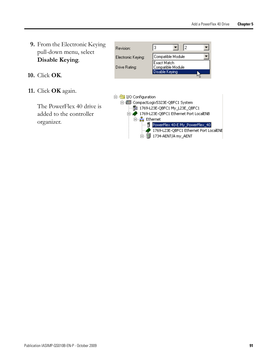 Rockwell Automation 1769-L23E-QB1B_L23E-QBFC1B_L23-QBFC1B CompactLogix Packaged Controllers Quick Start and User Manual User Manual | Page 91 / 249