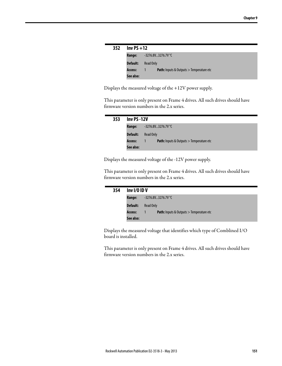 Rockwell Automation Liqui-Flo V2.0 AC Drive User Manual | Page 151 / 272