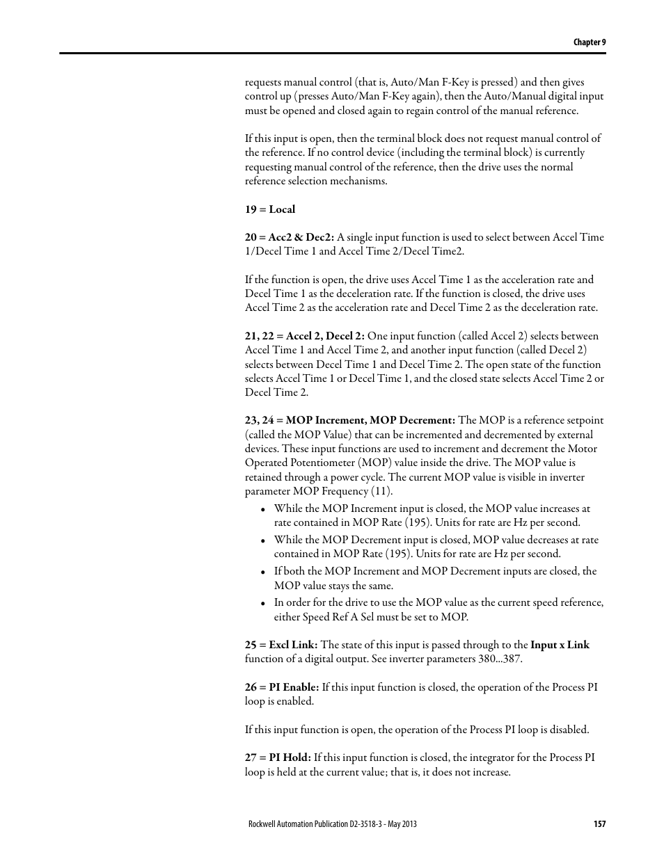 Rockwell Automation Liqui-Flo V2.0 AC Drive User Manual | Page 157 / 272