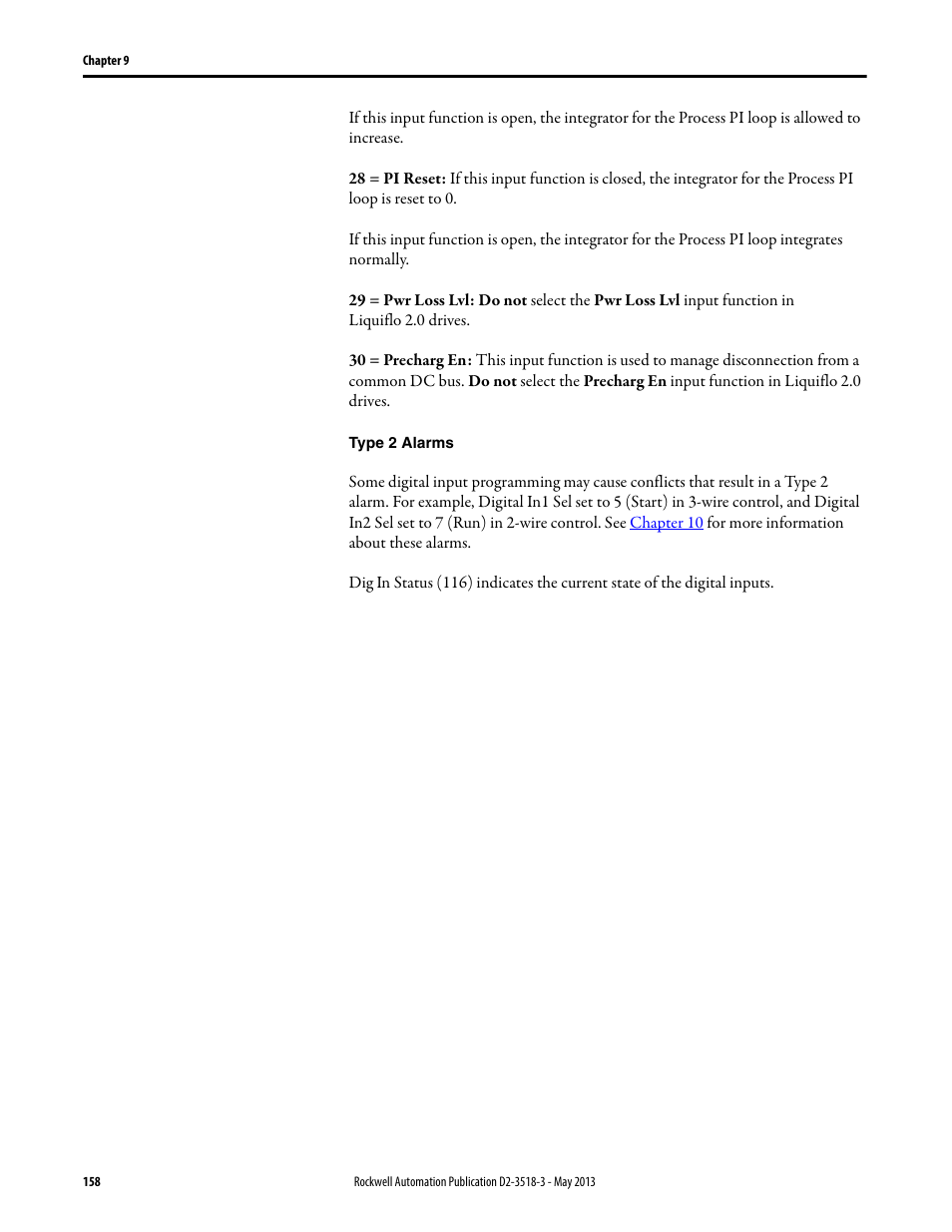 Rockwell Automation Liqui-Flo V2.0 AC Drive User Manual | Page 158 / 272