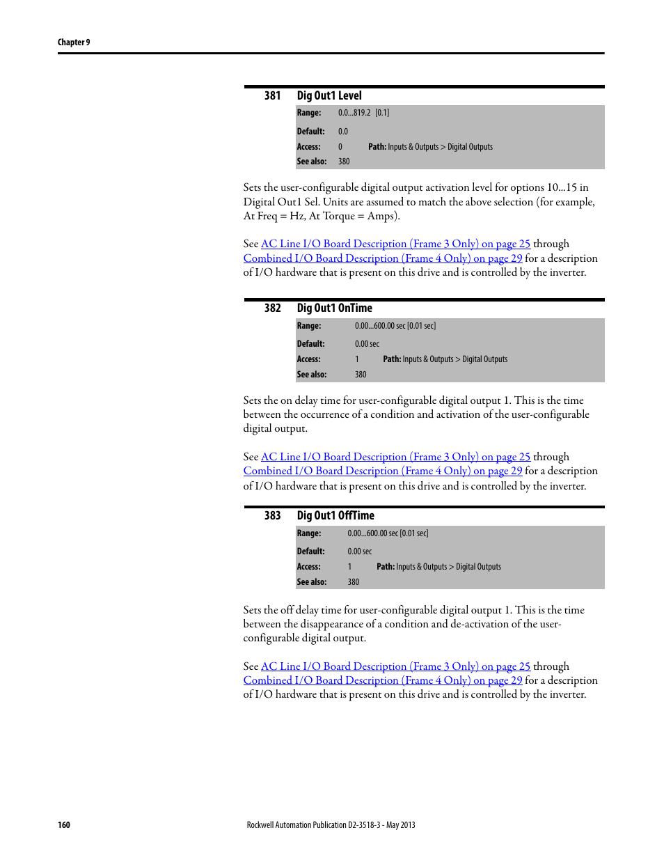 Rockwell Automation Liqui-Flo V2.0 AC Drive User Manual | Page 160 / 272