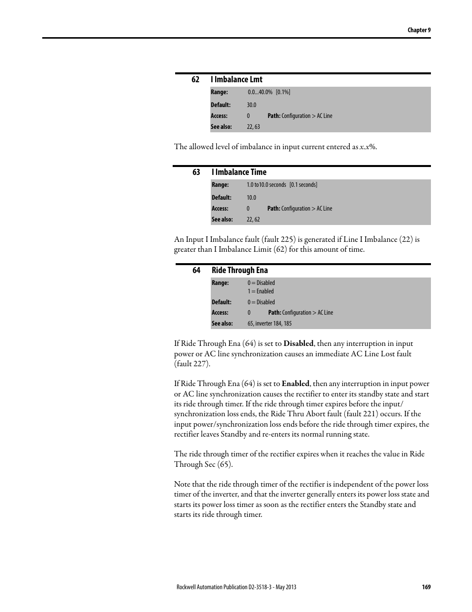 Rockwell Automation Liqui-Flo V2.0 AC Drive User Manual | Page 169 / 272