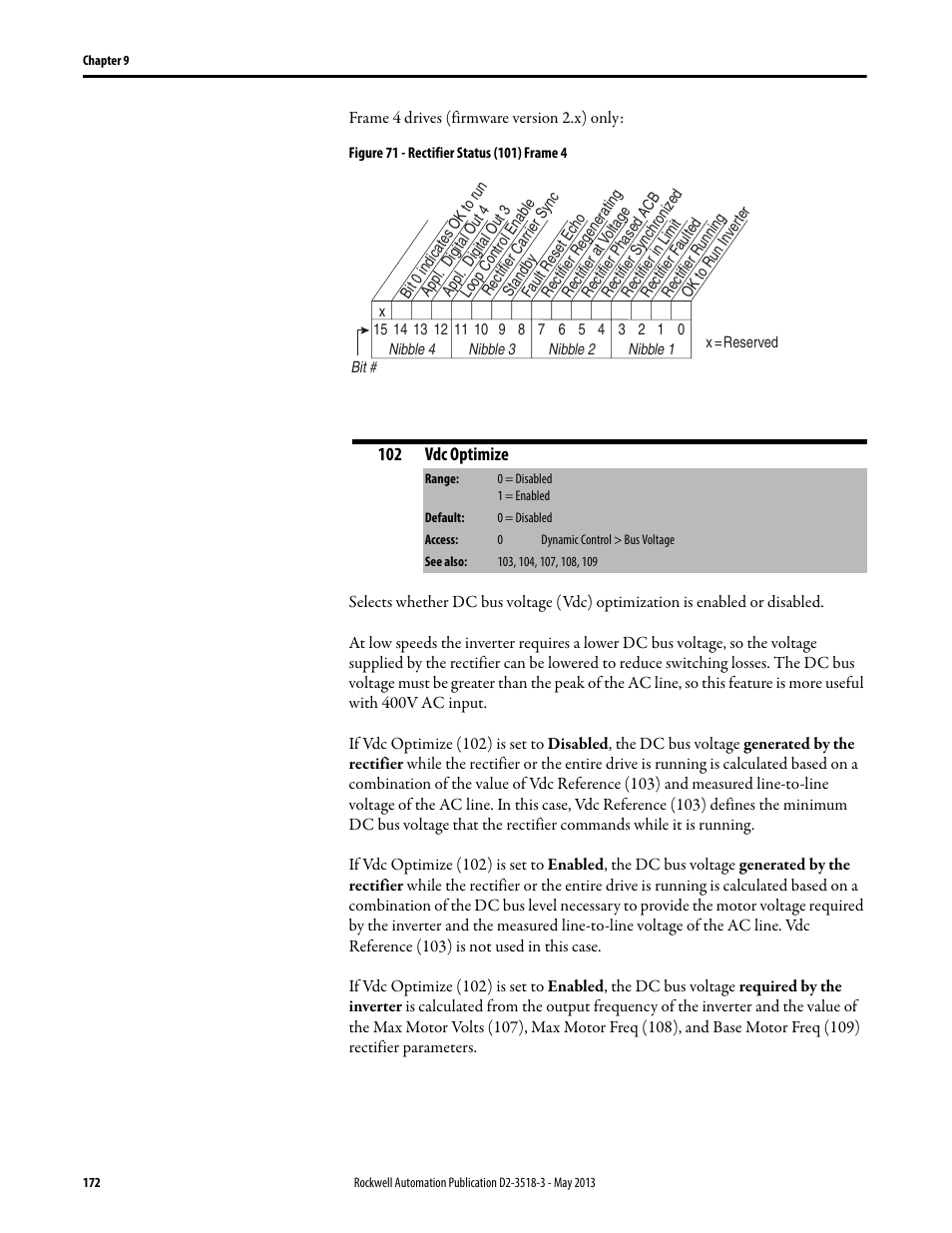 Rockwell Automation Liqui-Flo V2.0 AC Drive User Manual | Page 172 / 272