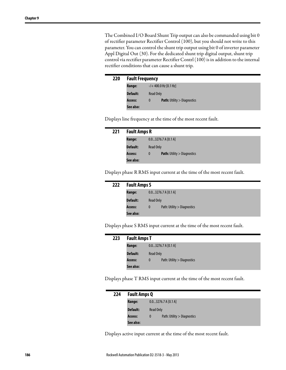 Rockwell Automation Liqui-Flo V2.0 AC Drive User Manual | Page 186 / 272