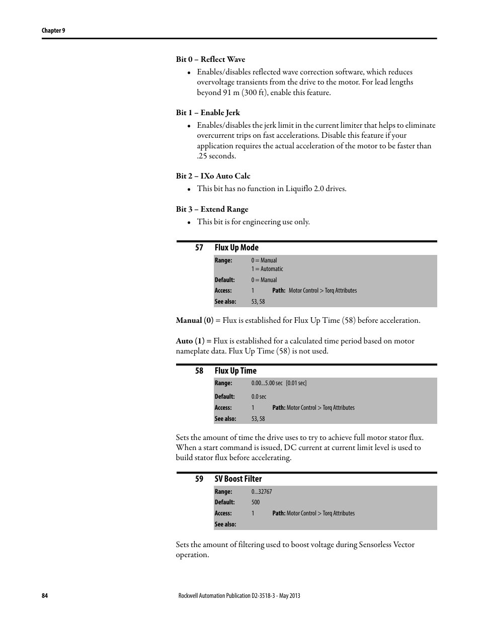 Rockwell Automation Liqui-Flo V2.0 AC Drive User Manual | Page 84 / 272