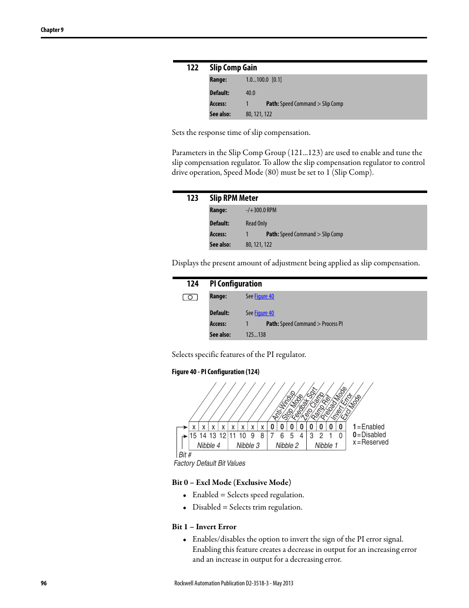 Rockwell Automation Liqui-Flo V2.0 AC Drive User Manual | Page 96 / 272