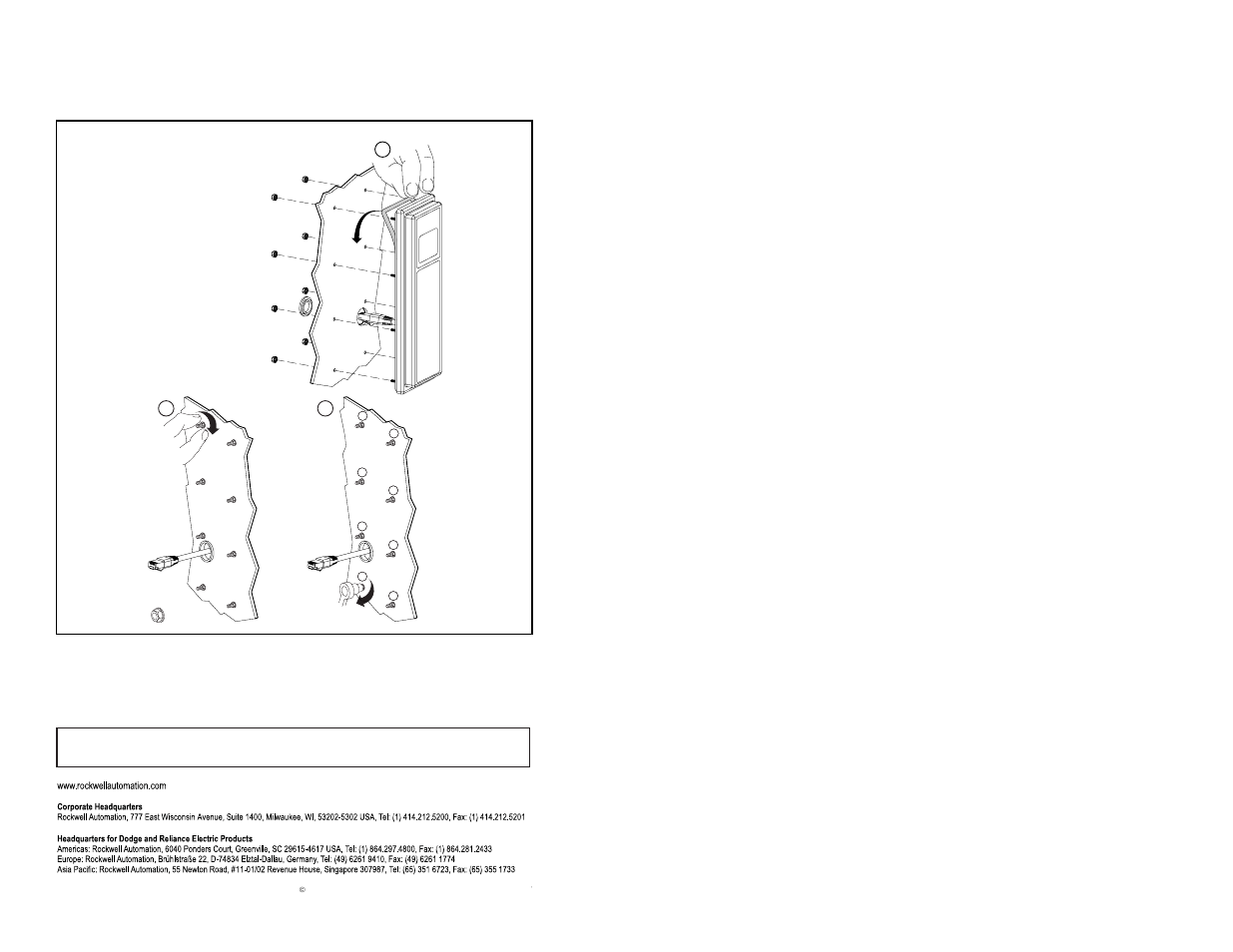 Figure 4 – mounting the remote oim, Mount montado | Rockwell Automation MD60 Remote OIM Installation Instructions User Manual | Page 4 / 6