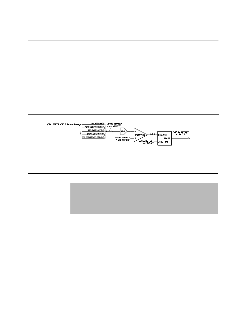 Hapter, Configuring the drive to use level detectors, P.604) | Rockwell Automation FlexPak 3000 Digital DC Drive Version 4.3 User Manual | Page 129 / 194