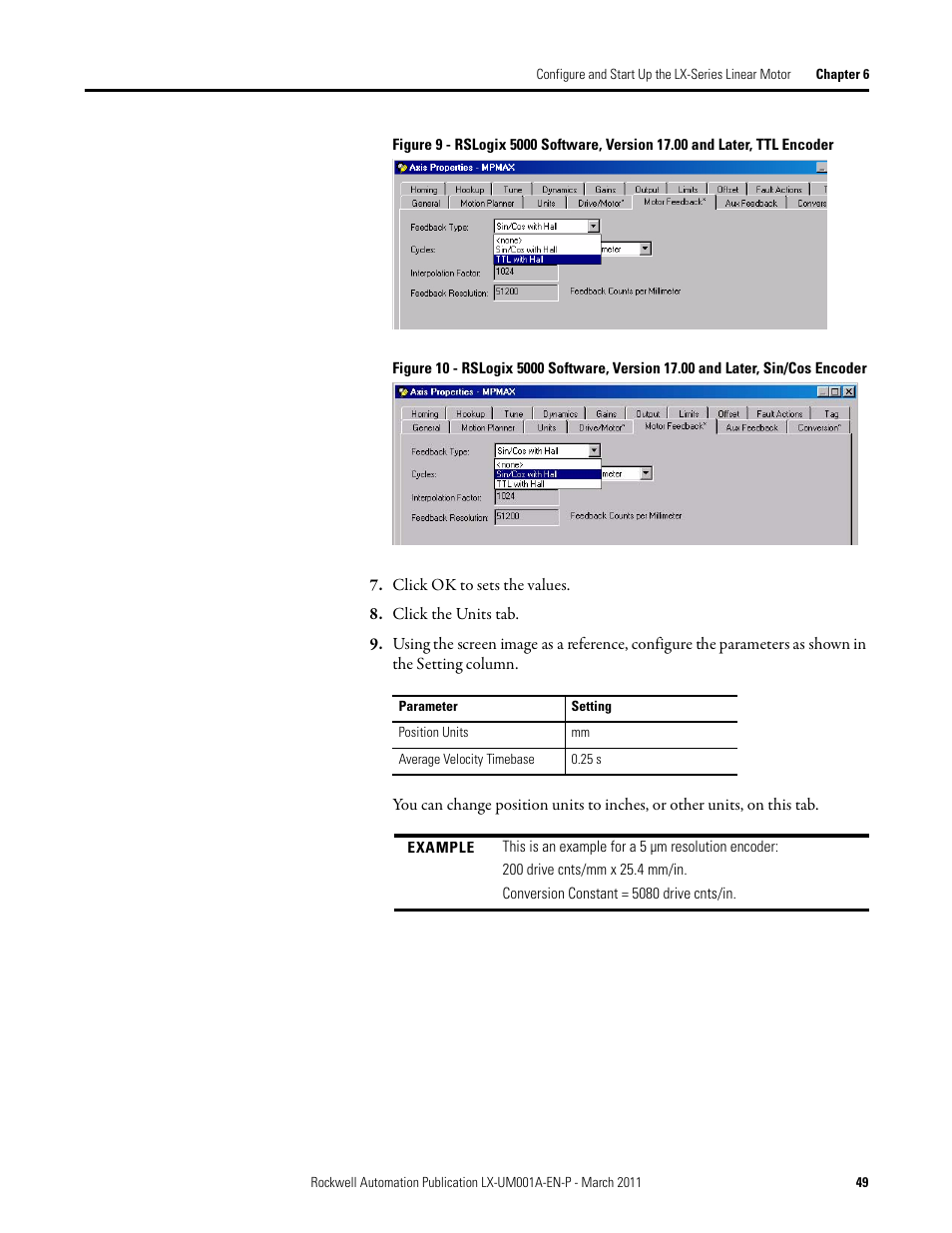 Rockwell Automation LX-Series Iron Core Linear Servo Motors User Manual | Page 49 / 76