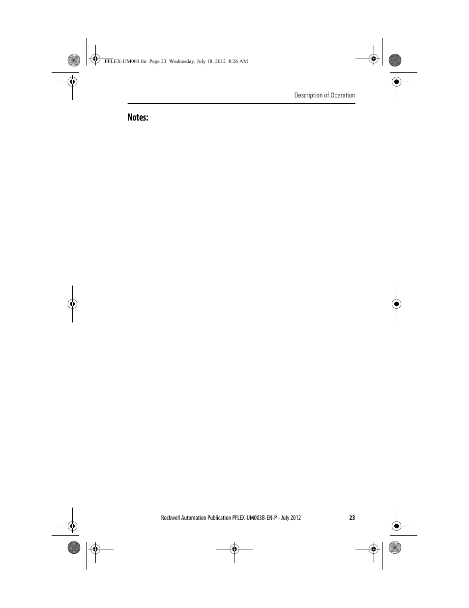 Rockwell Automation 22А PowerFlex DriveGuard Safe-Off User Manual - Series B User Manual | Page 23 / 24