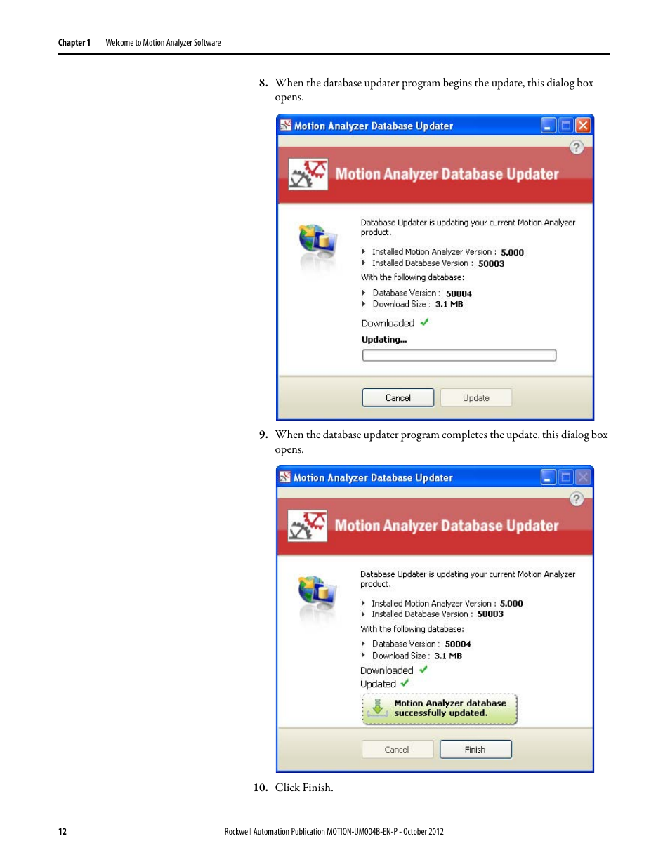 Rockwell Automation Motion Analyzer Software User Manual | Page 12 / 280