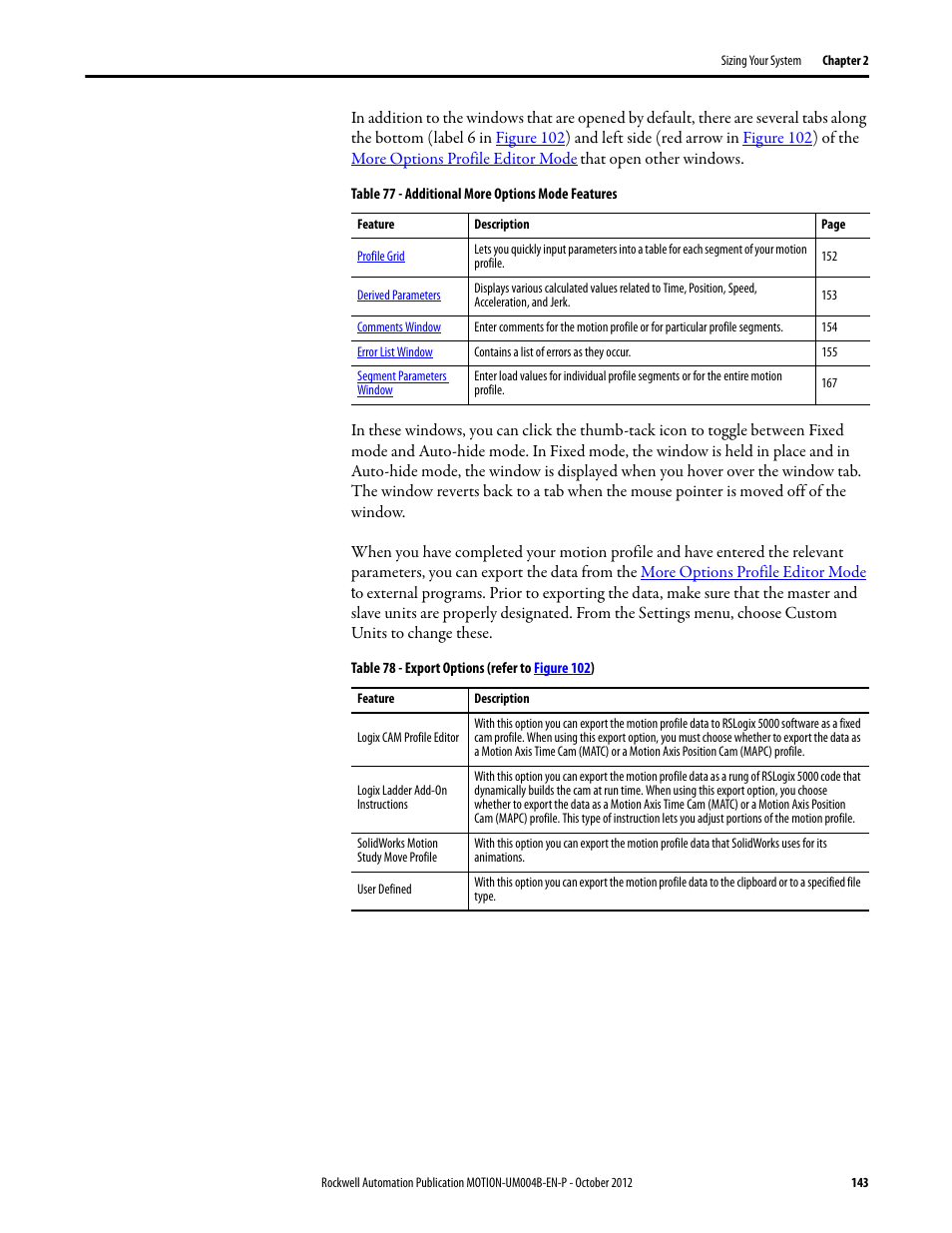 Rockwell Automation Motion Analyzer Software User Manual | Page 143 / 280